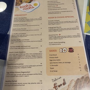 Kook's Cooks - Menu april 2022 - Breakfast & Brunch Near Me - Coquitlam, British Columbia Kook's Cooks - Menu april 2022 - Breakfast & Brunch Near Me - Coquitlam, British Columbia