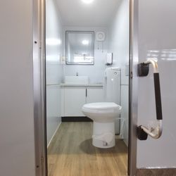 Luxury portable restrooms