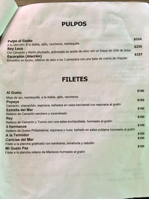 Menu photo 5 Estrella del Mar La Paz, BCS Menu photo 5 Estrella del Mar La Paz, BCS