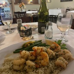 Shrimp Scampi over Rice Shrimp Scampi over Rice