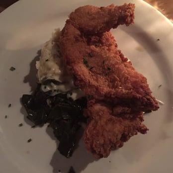 Memphis Cafe - Thursday special for 10 dollars - fried chicken with collared greens and mashed potatoes - Southern Near Me - Costa Mesa, California