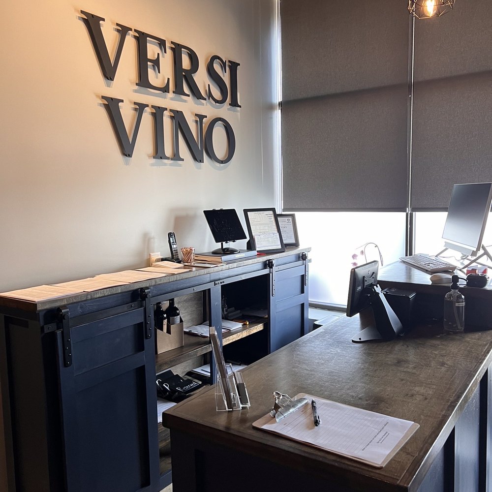 Versi Vino - Front reception desk in Versi Vino - Wine Bars Near Me - Maple Shade, New Jersey Versi Vino - Front reception desk in Versi Vino - Wine Bars Near Me - Maple Shade, New Jersey
