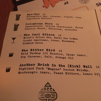 Wink & Nod - Cocktail Bars Near Me - Boston, Massachusetts Wink & Nod - Cocktail Bars Near Me - Boston, Massachusetts