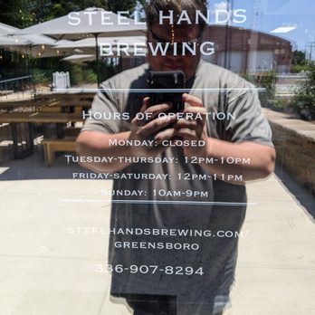 Steel Hands Brewing - Hours and me! - Breweries Near Me - Greensboro, North Carolina