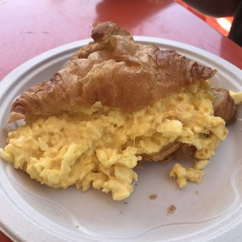 Tasty Beach Cafe - Egg and Cheese Croissant Sandwich - Cafes Near Me - Miami Beach, Florida Tasty Beach Cafe - Egg and Cheese Croissant Sandwich - Cafes Near Me - Miami Beach, Florida