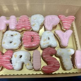 Letters Donuts! Happy Birthday! Letters Donuts! Happy Birthday!
