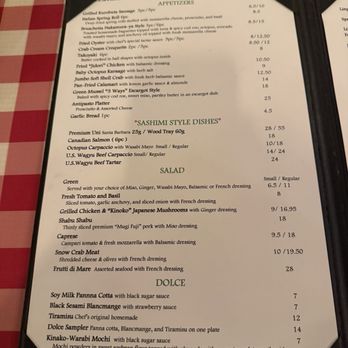 Trattoria Nakamura-Ya - Menu - Italian Near Me - Las Vegas, Nevada Trattoria Nakamura-Ya - Menu - Italian Near Me - Las Vegas, Nevada