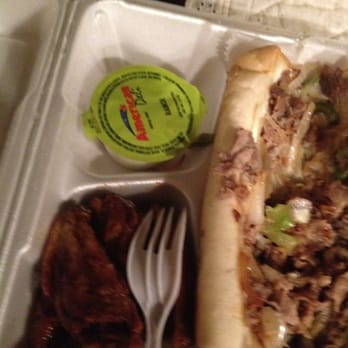 American Deli - Skimpy meat on Philly sandwich. - Fast Food Near Me - McDonough, Georgia American Deli - Skimpy meat on Philly sandwich. - Fast Food Near Me - McDonough, Georgia