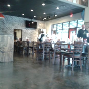 Shane's Rib Shack - Main Dining Area (4 TVs) - Barbeque Near Me - Flowery Branch, Georgia