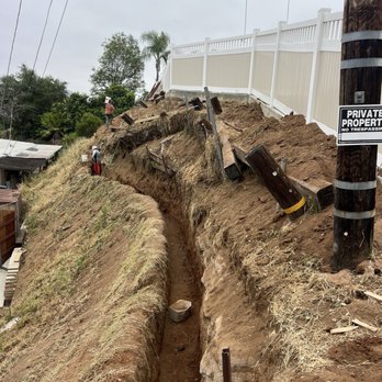 Falcon Builders Group - The trench for the footing. - General Contractors Near Me - San Diego, California Falcon Builders Group - The trench for the footing. - General Contractors Near Me - San Diego, California