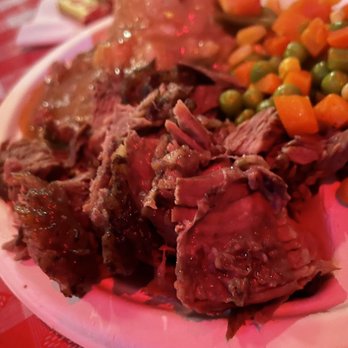 Tommy's Joynt - a plate of meat and vegetables - American Near Me - San Francisco, California Tommy's Joynt - a plate of meat and vegetables - American Near Me - San Francisco, California