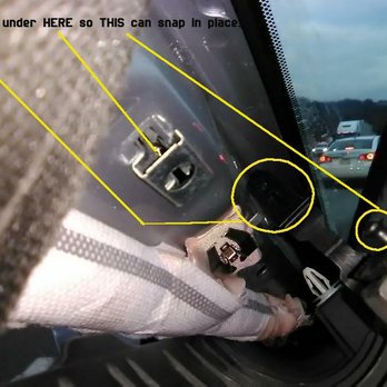 Dealz On Wheels - Same bump, the A-Pillar cover popped off. - Car Dealers Near Me Dealz On Wheels - Same bump, the A-Pillar cover popped off. - Car Dealers Near Me