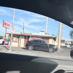 Exterior outside entrance of Paradise Massage - Across the street - Las Vegas, Nevada Exterior outside entrance of Paradise Massage - Across the street - Las Vegas, Nevada