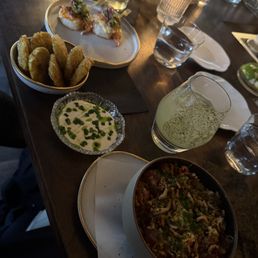 Tostones, Shrimp Things, Tuna Hand Rolls Tostones, Shrimp Things, Tuna Hand Rolls