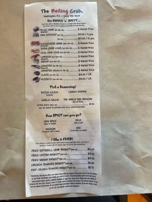 Menu photo 2 The Boiling Crab Richmond, VA