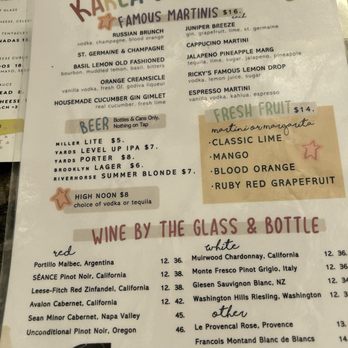 Karla's Restaurant - Drink Menu - New American Near Me - New Hope, Pennsylvania Karla's Restaurant - Drink Menu - New American Near Me - New Hope, Pennsylvania
