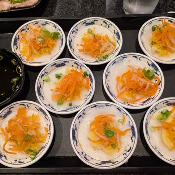 Quan Mii - #4 Bánh bèo Nam Bộ (steamed rice cakes with shredded shrimp and mung bean paste), $12.95 prior to tax - Vietnamese Near Me - Westminster, California Quan Mii - #4 Bánh bèo Nam Bộ (steamed rice cakes with shredded shrimp and mung bean paste), $12.95 prior to tax - Vietnamese Near Me - Westminster, California