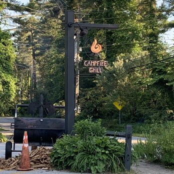 Campfire Grill - the sign for campfire grill - Bars Near Me - Flat Rock, North Carolina