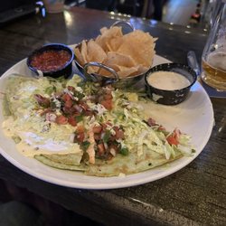 Wild Bill's Sports Saloon - Spinach Chicken quesadillas