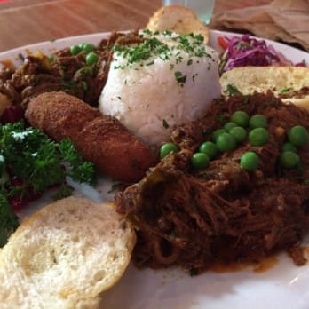 Pambiche - Vieja minus the croquette. - Cuban Near Me - Portland, Oregon Pambiche - Vieja minus the croquette. - Cuban Near Me - Portland, Oregon