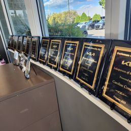 Caroline Condon's Awards (these are only 1/3 of them!) Caroline Condon's Awards (these are only 1/3 of them!)