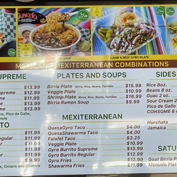 Habibi’s Birria - Menu 2/1/2022 - Mediterranean Near Me - Hayward, California Habibi’s Birria - Menu 2/1/2022 - Mediterranean Near Me - Hayward, California