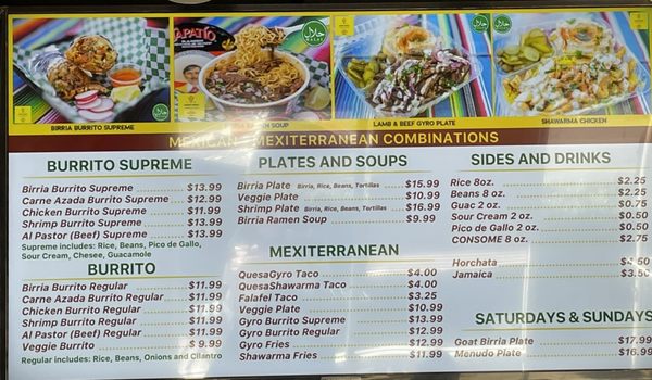 Menu photo 5 Habibi’s Birria  Hayward, CA