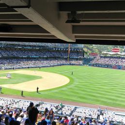 View from my seat, at LG150 Row W, Seat #4. View from my seat, at LG150 Row W, Seat #4.
