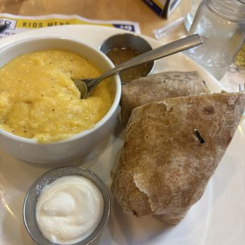 Yolk - One Arts Plaza - Burrito and cheesy grits - Breakfast & Brunch Near Me - Dallas, Texas Yolk - One Arts Plaza - Burrito and cheesy grits - Breakfast & Brunch Near Me - Dallas, Texas