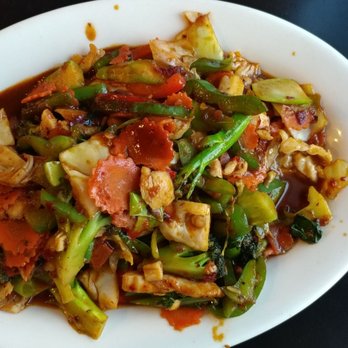 Thai Monkey Club - One of their many stir fries with chicken chosen as the protein. - Thai Near Me - Denver, Colorado Thai Monkey Club - One of their many stir fries with chicken chosen as the protein. - Thai Near Me - Denver, Colorado