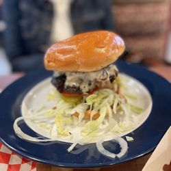 Mahogany’s Chop House Burgers - The Swiss Mushroom Burger