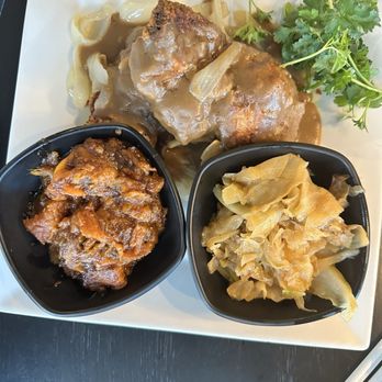 Southern Kitchen - FRIED Southern Pork Chops Candied Yams Fried Cabbage - Southern Near Me - Richmond, Virginia Southern Kitchen - FRIED Southern Pork Chops Candied Yams Fried Cabbage - Southern Near Me - Richmond, Virginia