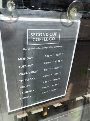 Menu photo 4 Second Cup Toronto, ON