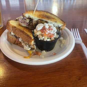 Spliff's Gastropub - The Patty Melt My Face Burger - Gastropubs Near Me - Jacksonville, Florida