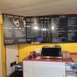 Snowflake Donuts & Deli - The menu.