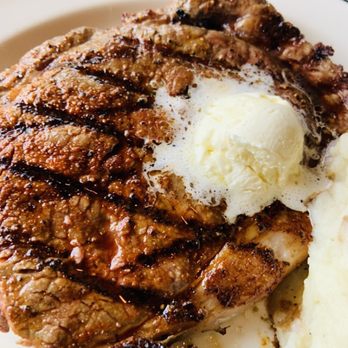 Saltgrass Steak House - Ribeye....made medium and cooked perfectly! - Steakhouses Near Me - Houston, Texas Saltgrass Steak House - Ribeye....made medium and cooked perfectly! - Steakhouses Near Me - Houston, Texas