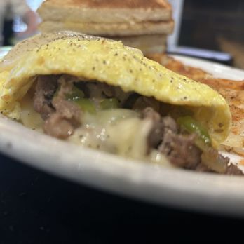 Bee Hive Restaurant - Cheesesteak omelette - Breakfast & Brunch Near Me - Montesano, Washington