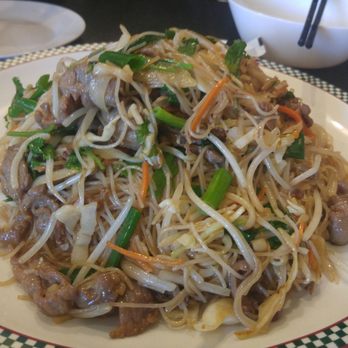 Preference Noodle House - Lamb rice noodles nicely stir fried. 4* - Chinese Near Me - Burnaby, British Columbia