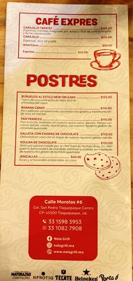 Menu photo 1 nola grill San Pedro Tlaquepaque, JAL