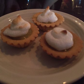 IL Faro Restaurant & Bar - Lemon meringue tartlets - was worried they'd be too sweet but of course like everything else here, balanced, fresh, and satisfying. - Italian Near Me - Menands, New York IL Faro Restaurant & Bar - Lemon meringue tartlets - was worried they'd be too sweet but of course like everything else here, balanced, fresh, and satisfying. - Italian Near Me - Menands, New York