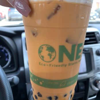 Hanaya Poke Southside - Milk Classic Thai Tea - Poke Near Me - Corpus Christi, Texas
