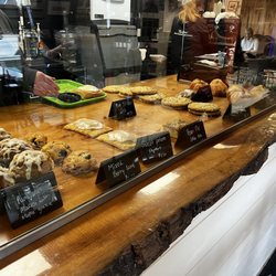 The Boro Baking - Pastry case after the morning rush!