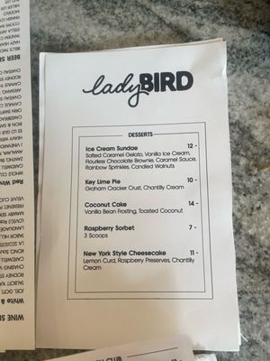 Menu photo 3 Lady Bird Saugatuck, MI Menu photo 3 Lady Bird Saugatuck, MI