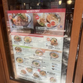 Marugame Udon - Menu - Japanese Near Me - Honolulu, Hawaii Marugame Udon - Menu - Japanese Near Me - Honolulu, Hawaii