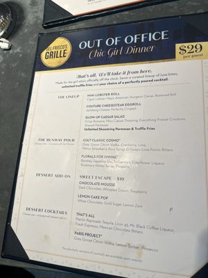 Menu photo 4 Del Frisco's Grille Tampa, FL Menu photo 4 Del Frisco's Grille Tampa, FL