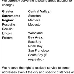 Tidy Diaper Co - Our service area