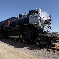 Arizona Railway Museum - A climb aboard Locomotive.