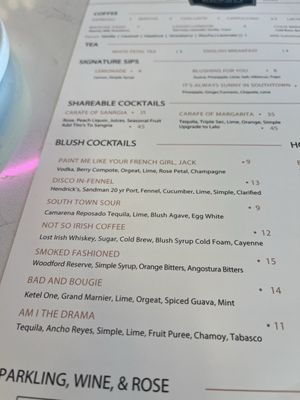 Menu photo 7 Blush Restaurant & Bakery San Antonio, TX