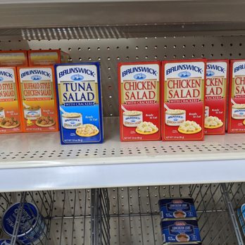 Dollar Tree - Chicken and tuna salads with crackers - Discount Store Near Me - West Saint Paul, Minnesota