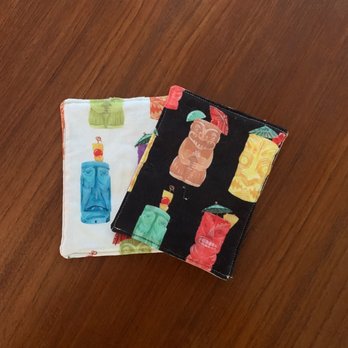 Kaimuki Dry Goods - Coasters made from some of their kitschy fabric remnants found at the back of the store - Fabric Stores Near Me - Honolulu, Hawaii